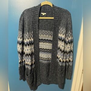 Sonoma Blue Knit Cardigan